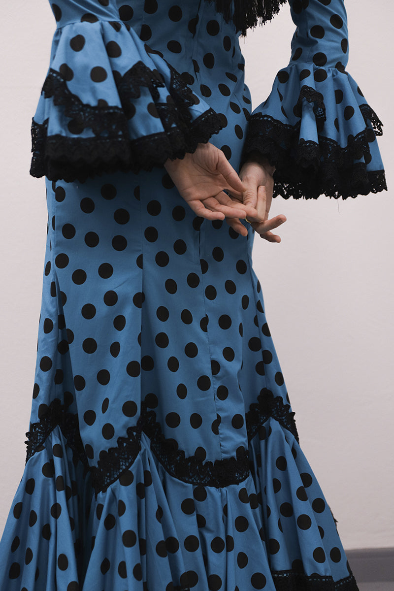 Modelo Cristina turquesa