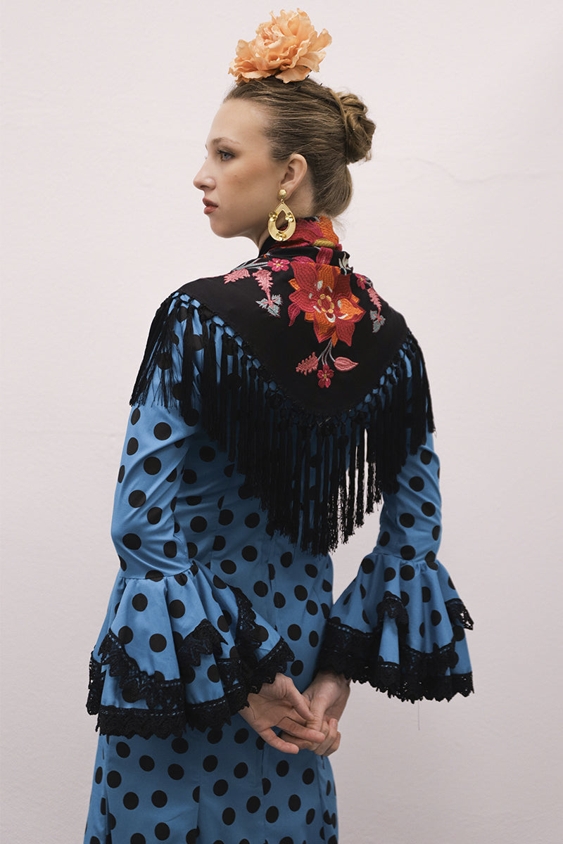 Modelo Cristina turquesa