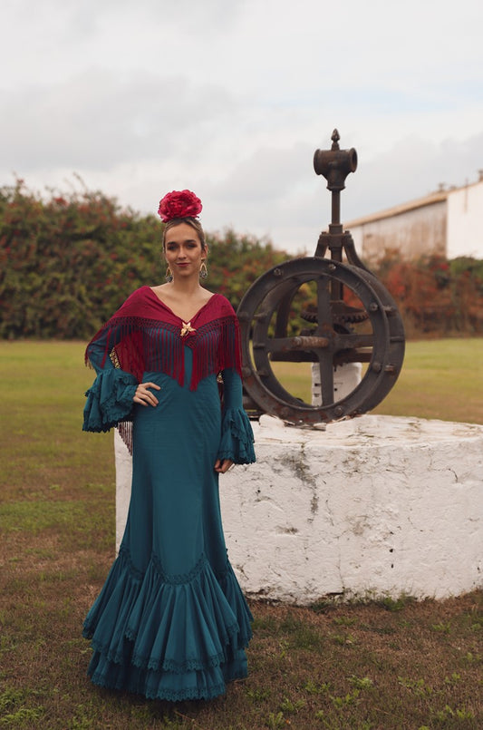 Modelo Cristina Verde Esmeralda